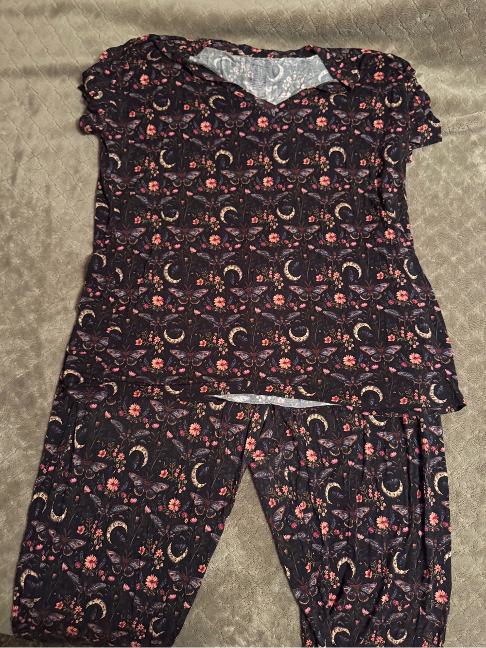 Bamboo women’s pajama matching set